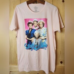 ABC Studio Golden Girls "Stay Golden" 100% Cotton Graphic T-Shirt